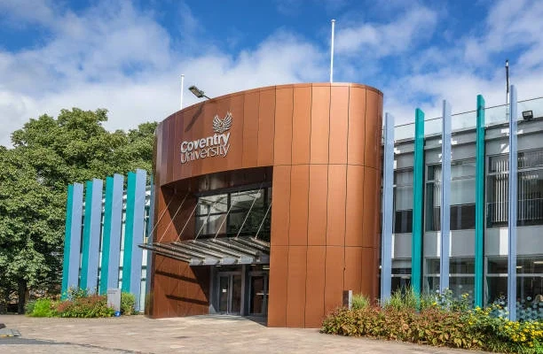 Coventry University campuses in London and Coventry — leading UK university for international students.