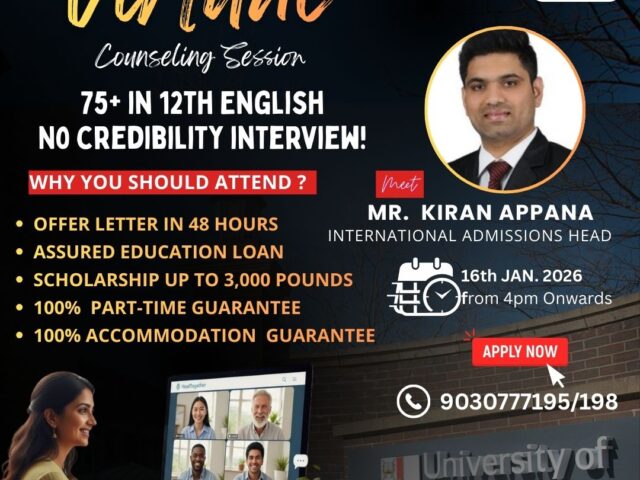 Complete Your Masters in 12.5 lakhs at University of Chester