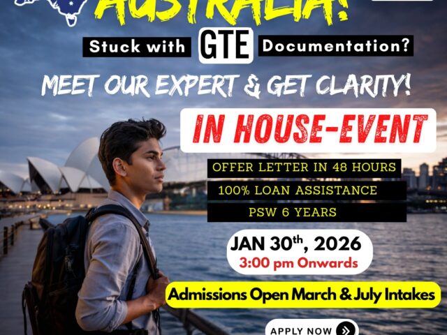 Study in Australia 2026, know GTE Guidance, how to get AN Offer Letter in 48 Hours