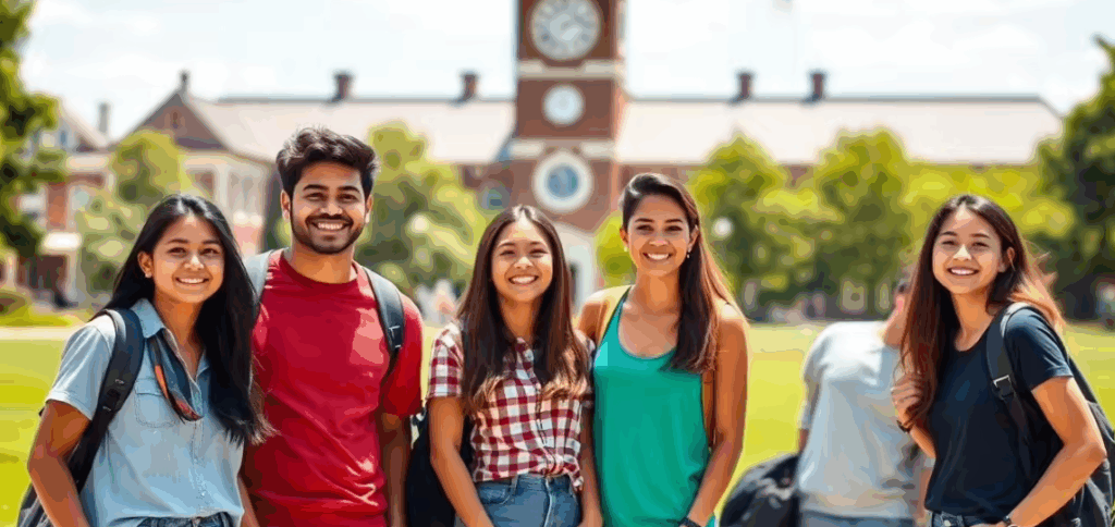 Students attending Admission Day 2026 in Hyderabad for study in UK, Australia, New Zealand and Europe