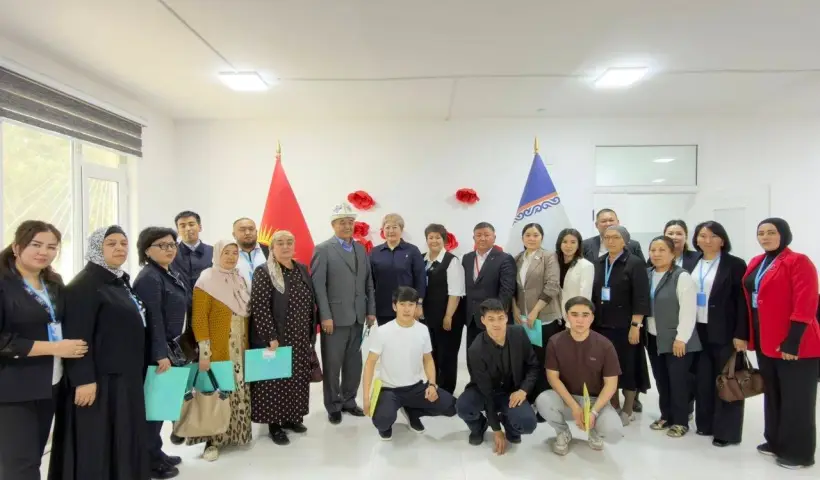 Kyrgyz-Uzbek International University campus view