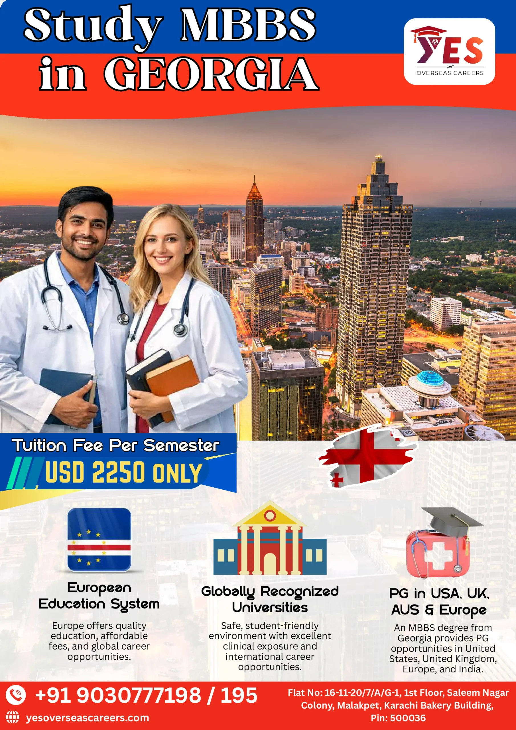 Study MBBS in Georgia for Indian students at Akaki Tsereteli State University
