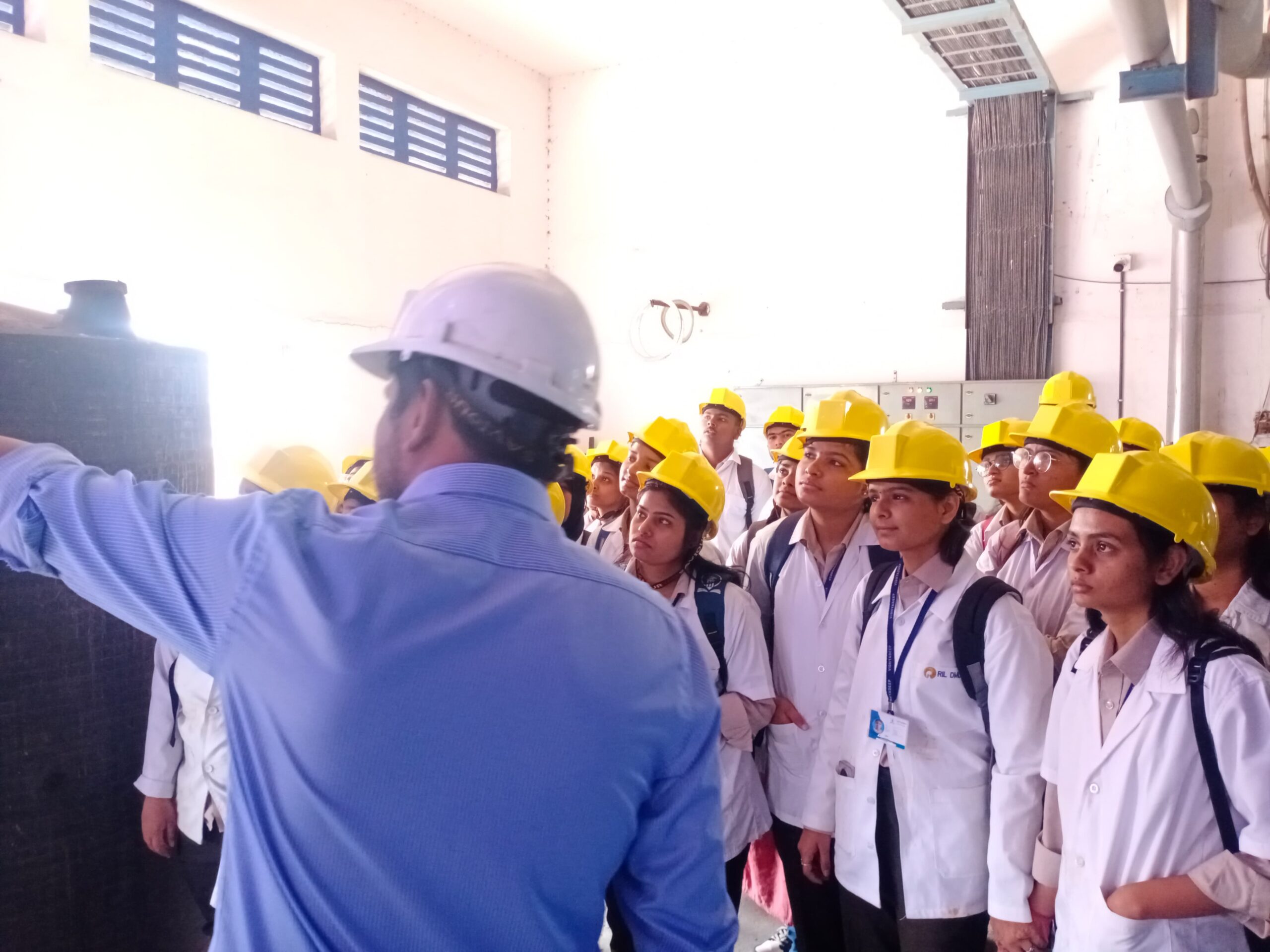 Vidhyadeep University project visit